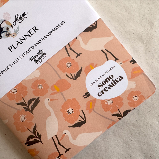 Airone Alisea Set – Planner + Sketchbook Alba Edition