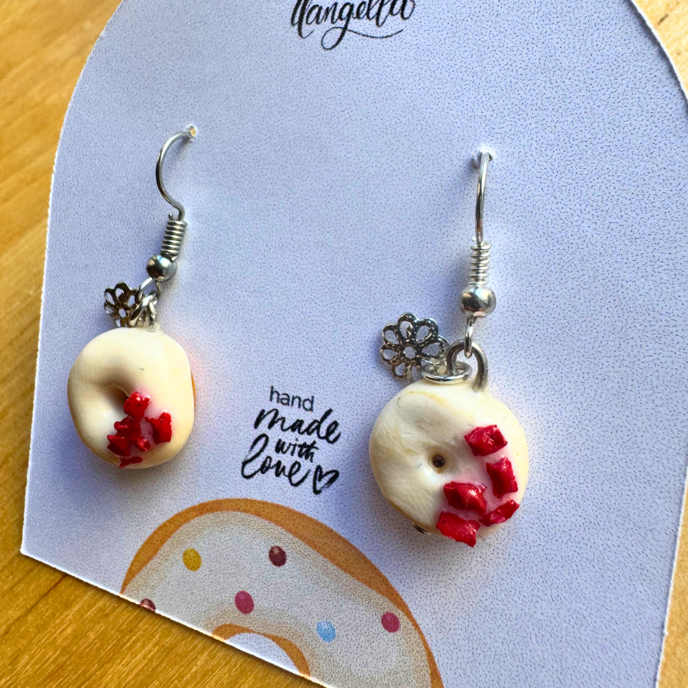 Sugar Glaze Donut Earrings