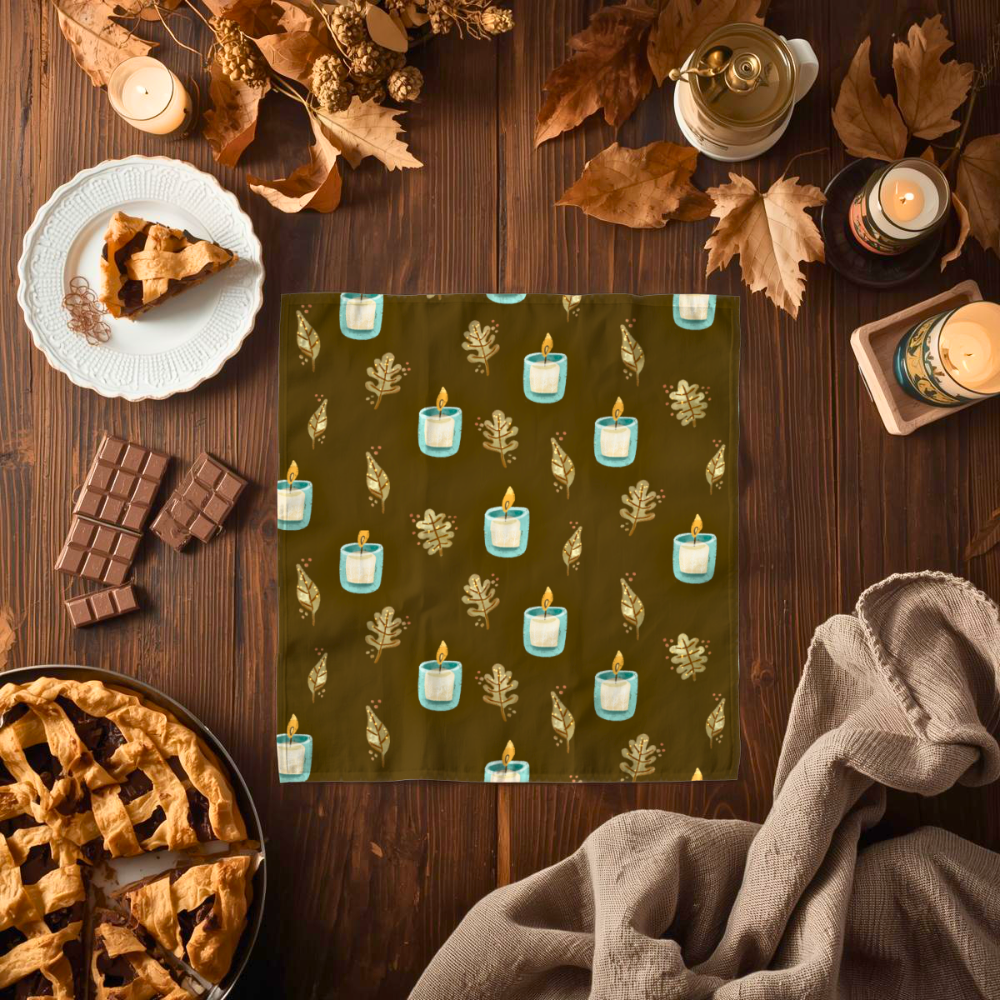 Sweet Hearth — Set of 4 Illustrated Tea Towels