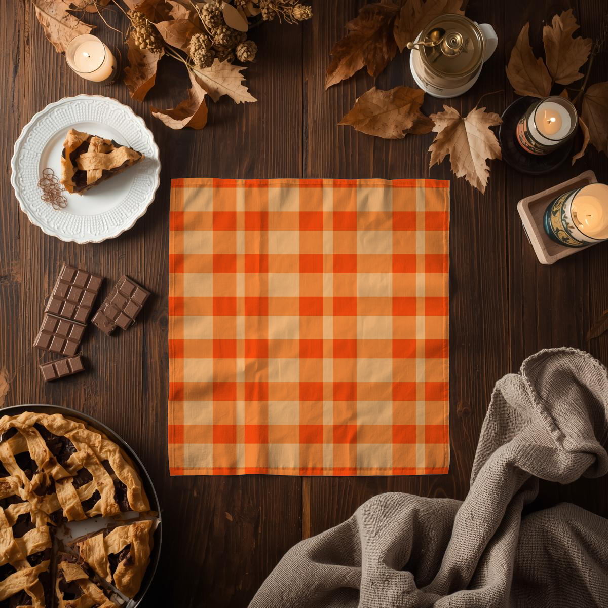 Sweet Hearth — Set of 4 Illustrated Tea Towels
