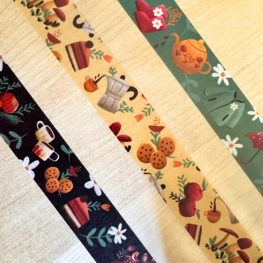 Bundle Washi Tape “Coffee & Cake”