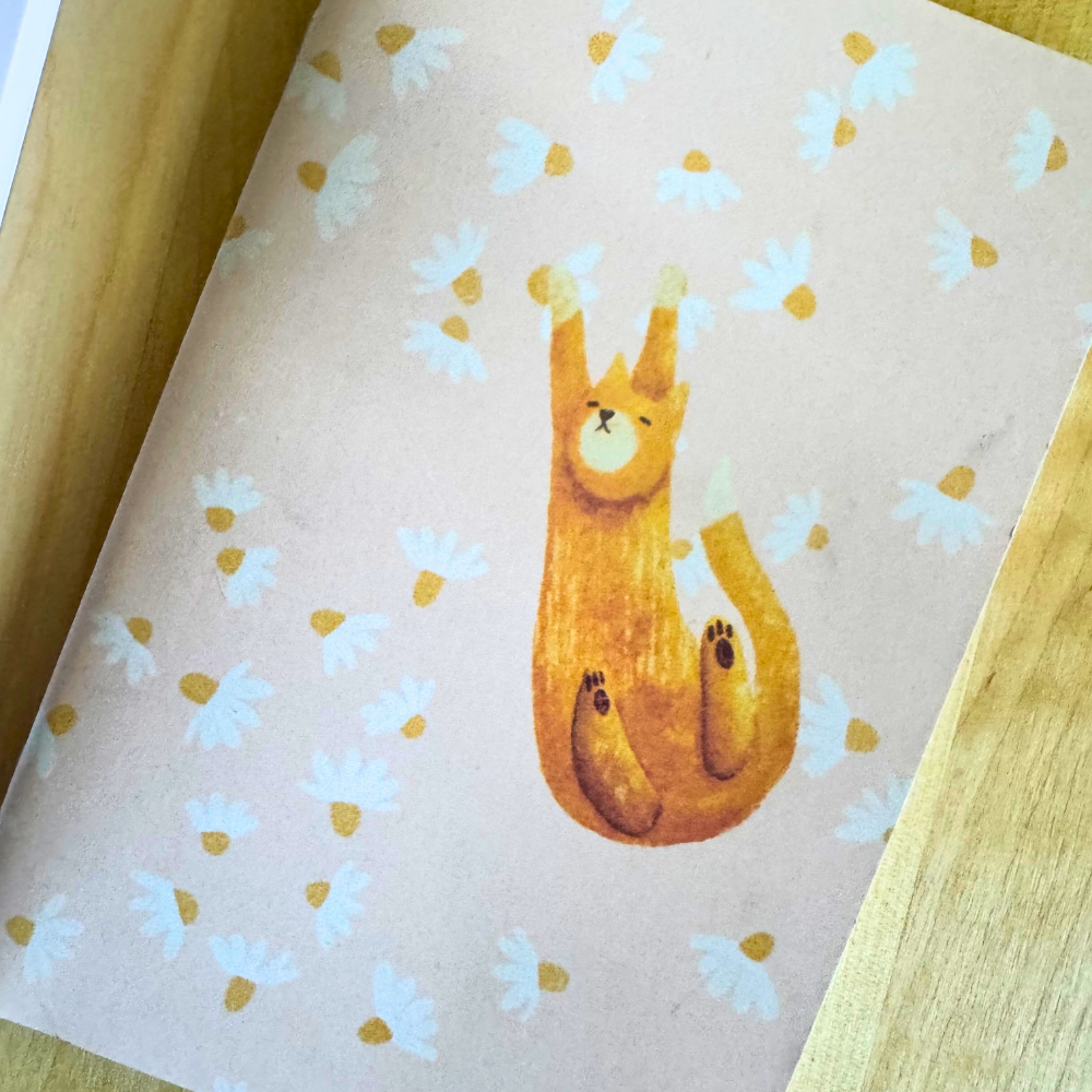 Set “Gatti & Margherite” – Duo Quaderni Illustrati
