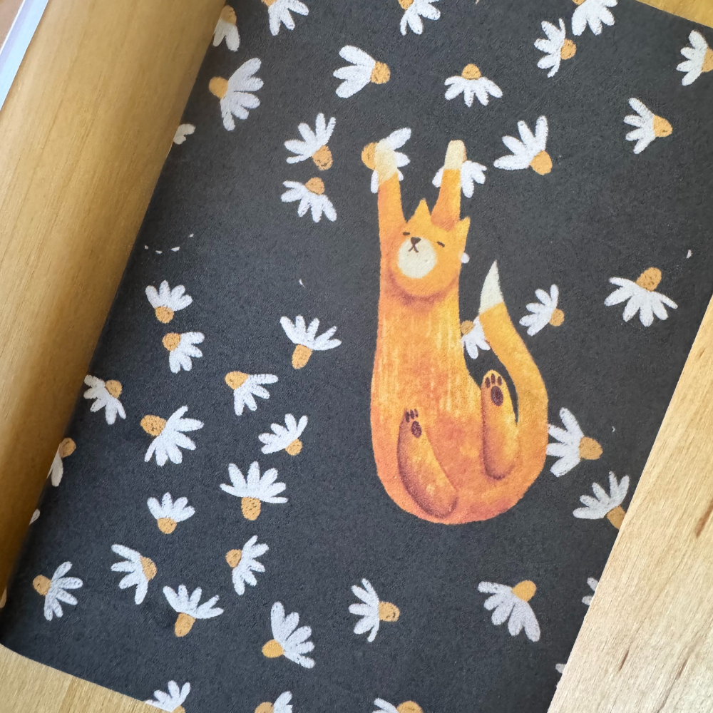 Set “Gatti & Margherite” – Duo Quaderni Illustrati