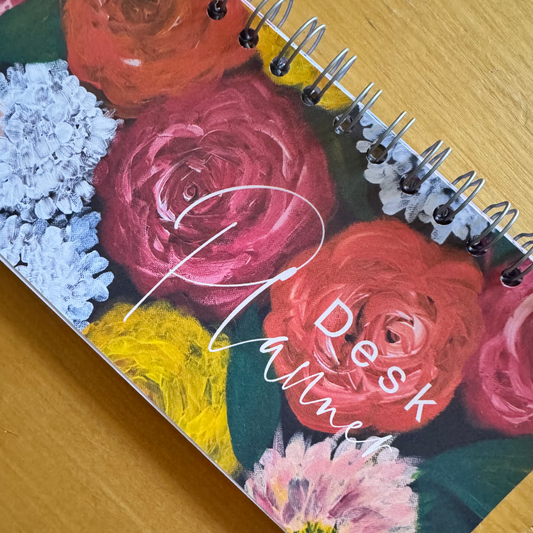 Floralia – Desk Planner settimanale illustrato