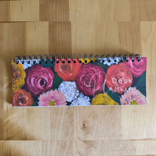 Floralia – Desk Planner settimanale illustrato