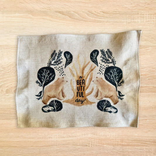 Set A beautiful day - Tovaglietta + Tazza illustrata