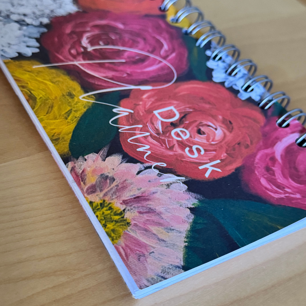 Floralia – Desk Planner settimanale illustrato