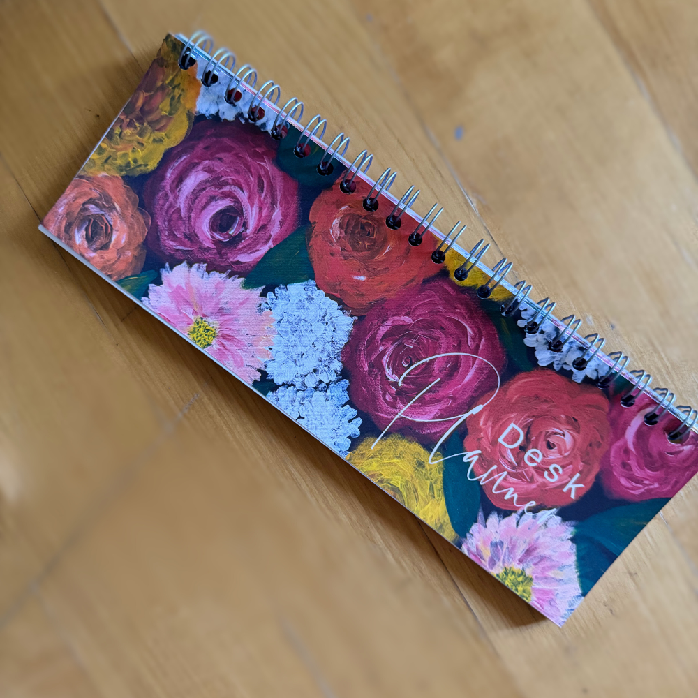 Floralia – Desk Planner settimanale illustrato